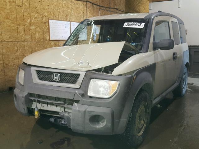 5J6YH286X5L010065 - 2005 HONDA ELEMENT EX TAN photo 2