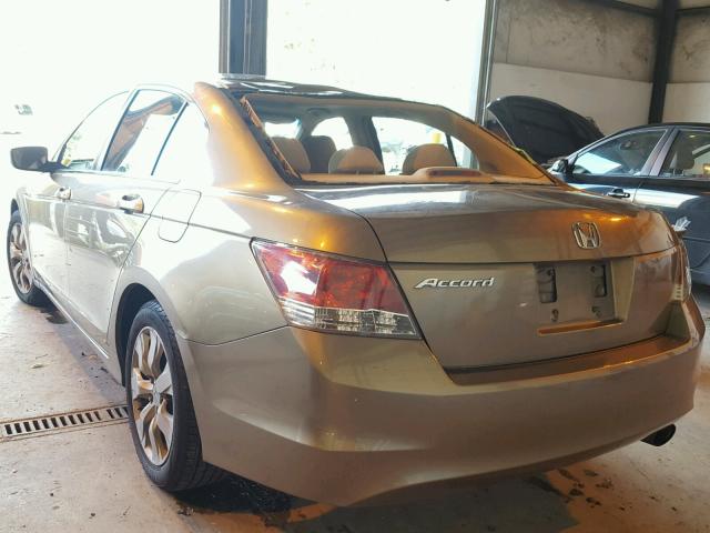 1HGCP26738A039231 - 2008 HONDA ACCORD EX GOLD photo 3