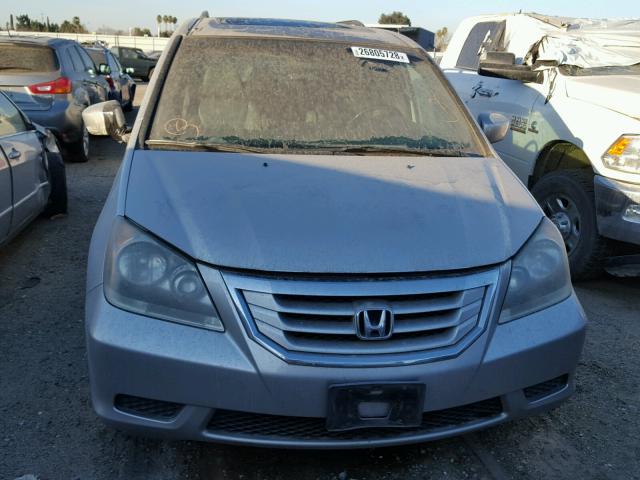 5FNRL38778B050814 - 2008 HONDA ODYSSEY EX SILVER photo 9