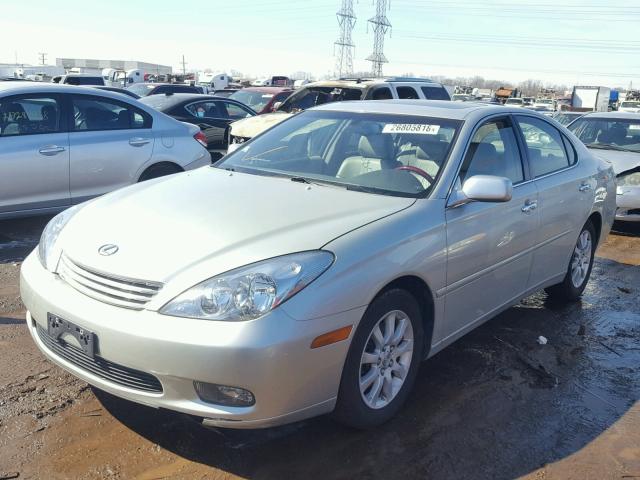 JTHBF30G336010219 - 2003 LEXUS ES 300 SILVER photo 2