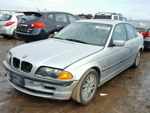 WBAAM533XXFR06284 - 1999 BMW 328I AUTOM SILVER photo 2