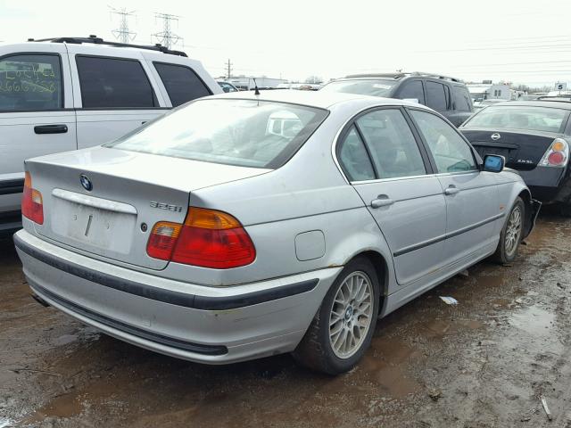 WBAAM533XXFR06284 - 1999 BMW 328I AUTOM SILVER photo 4