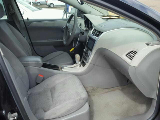 1G1ZG57B98F228233 - 2008 CHEVROLET MALIBU LS შავი ფოტო 5