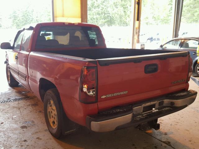 2GCEC19T931322497 - 2003 CHEVROLET SILVERADO RED photo 3