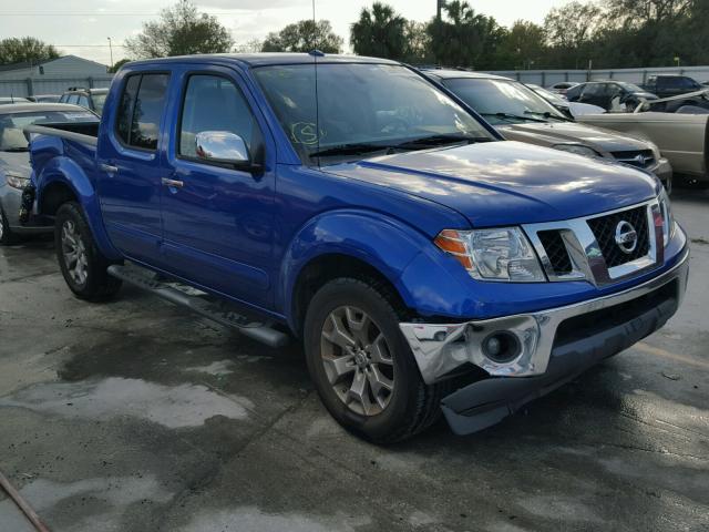 1N6AD0ER1FN702515 - 2015 NISSAN FRONTIER S BLUE photo 1