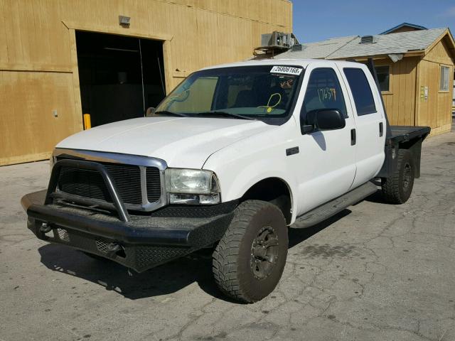 1FTNW21F8XEC73851 - 1999 FORD F250 SUPER WHITE photo 2