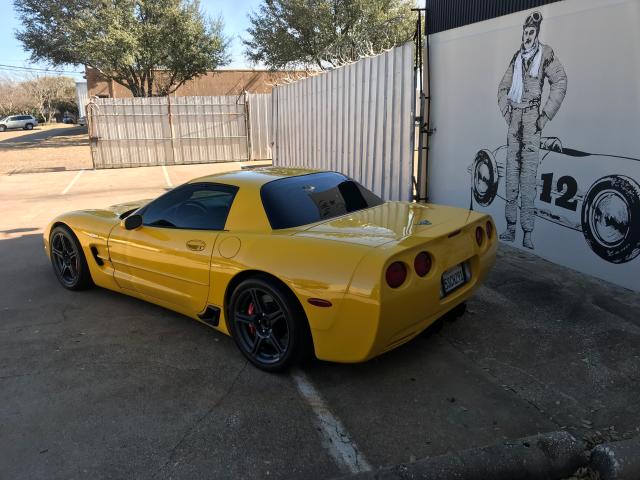 1G1YY12S335123209 - 2003 CHEVROLET CORVETTE Z YELLOW photo 3