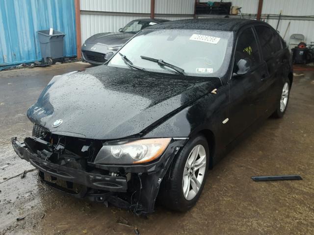 WBAVC57528NK78051 - 2008 BMW 328 I SULE BLACK photo 2