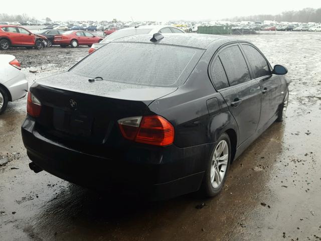 WBAVC57528NK78051 - 2008 BMW 328 I SULE BLACK photo 4