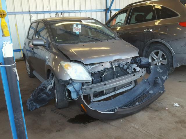 JTKKT624240064557 - 2004 TOYOTA SCION XA GRAY photo 1