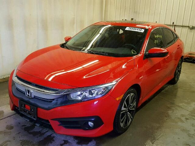 2HGFC1F70HH631352 - 2017 HONDA CIVIC EXL Qırmızı foto 2