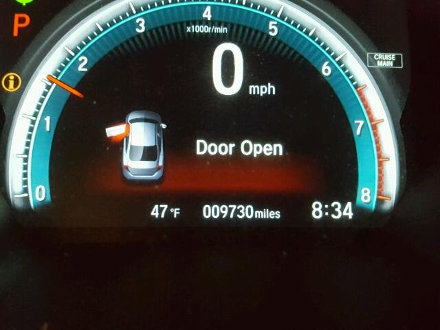 2HGFC1F70HH631352 - 2017 HONDA CIVIC EXL Qırmızı foto 8