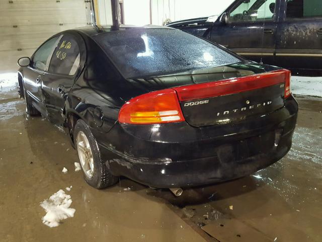 2B3AD56M62H122877 - 2002 DODGE INTREPID E BLACK photo 3