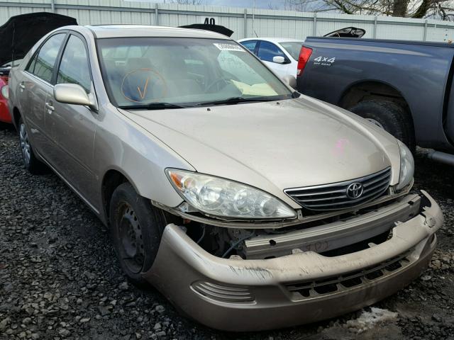 JTDBE32K950312691 - 2005 TOYOTA CAMRY LE BEIGE photo 1