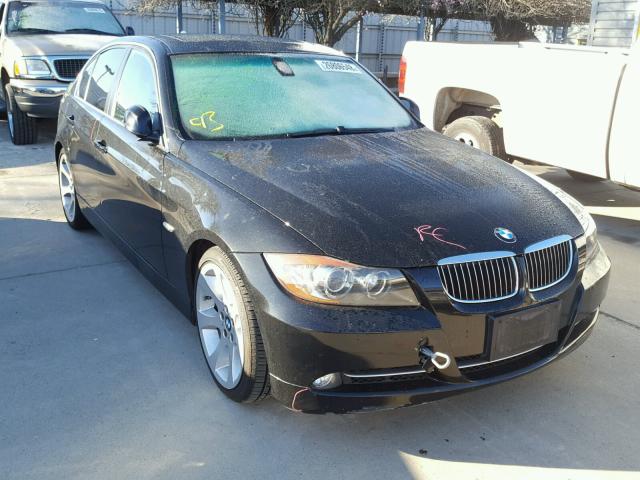 WBAVB77548NH80898 - 2008 BMW 335 I BLACK photo 1