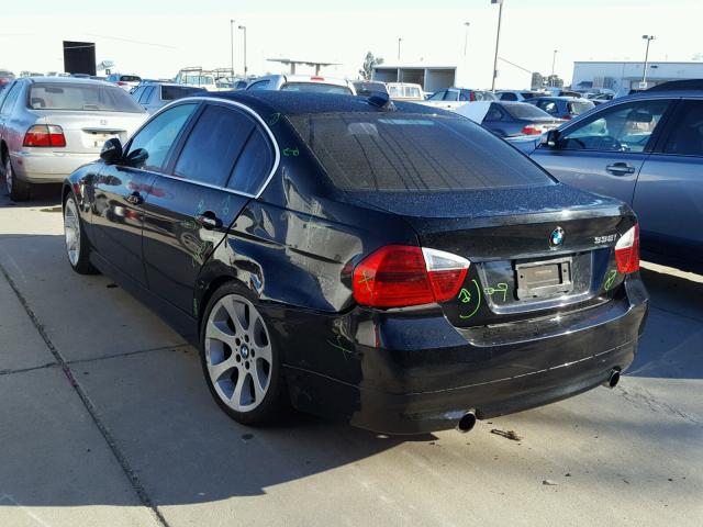 WBAVB77548NH80898 - 2008 BMW 335 I BLACK photo 3