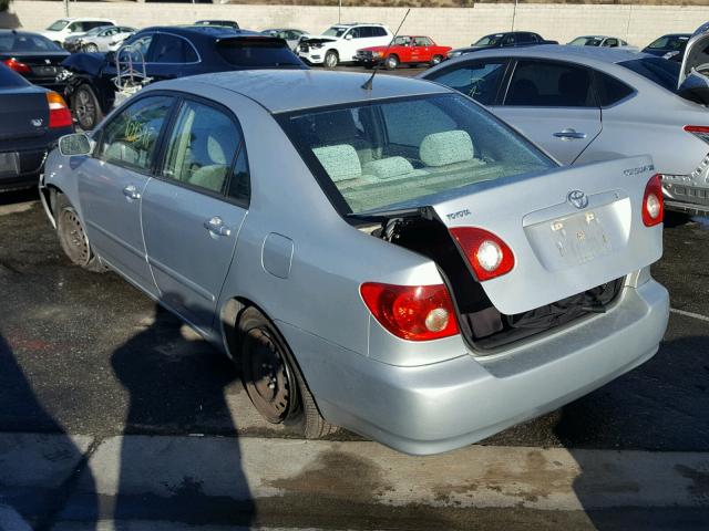 1NXBR32E87Z841765 - 2007 TOYOTA COROLLA CE SILVER photo 3