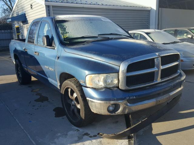 1D7HA18D93S327752 - 2003 DODGE RAM 1500 S BLUE photo 1