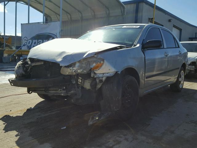 1NXBR32E73Z044384 - 2003 TOYOTA COROLLA SILVER photo 2