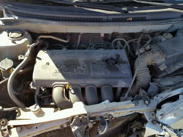 1NXBR32E73Z044384 - 2003 TOYOTA COROLLA SILVER photo 7