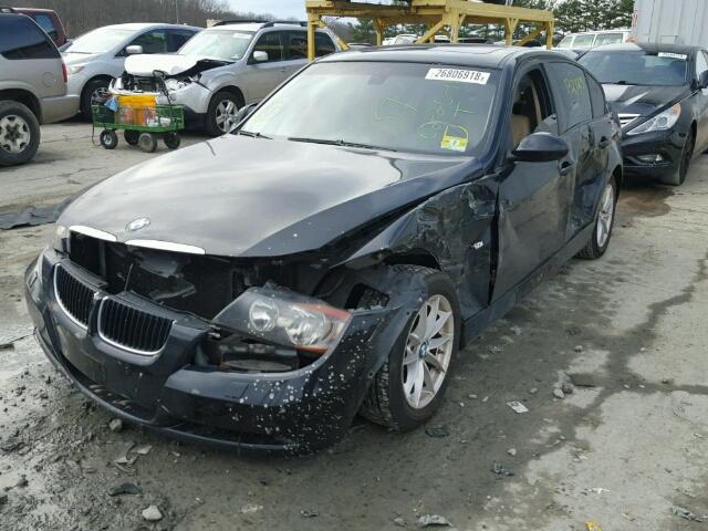 WBAVC73568KX92200 - 2008 BMW 328 XI SUL BLACK photo 2