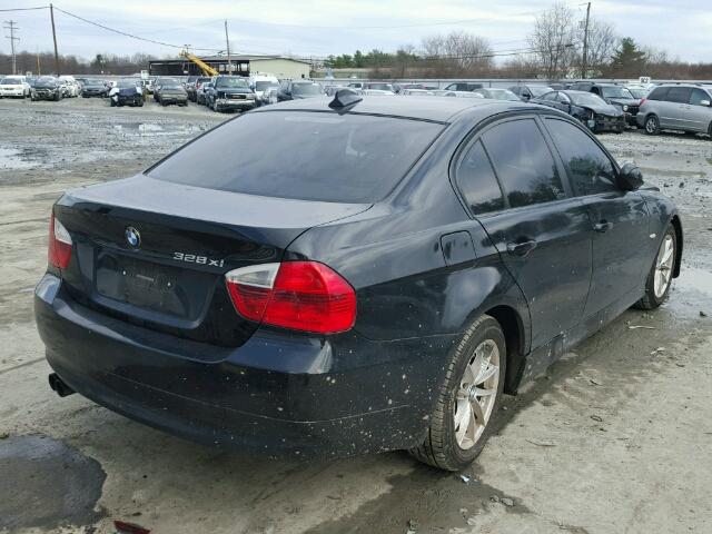 WBAVC73568KX92200 - 2008 BMW 328 XI SUL BLACK photo 4