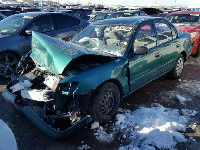 2T1BA02E0VC206883 - 1997 TOYOTA COROLLA BA GREEN photo 2