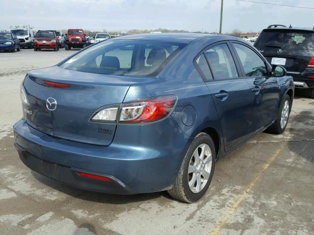 JM1BL1VF9B1371576 - 2011 MAZDA 3 I BLUE photo 4