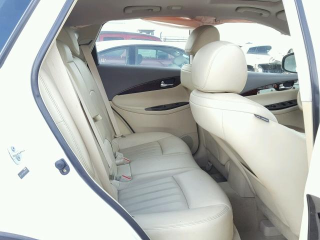 JN1AJ0HP7BM800800 - 2011 INFINITI EX35 BASE WHITE photo 6