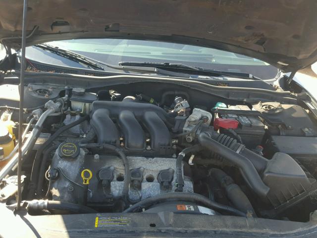 3FAHP07188R103455 - 2008 FORD FUSION SE BLACK photo 7