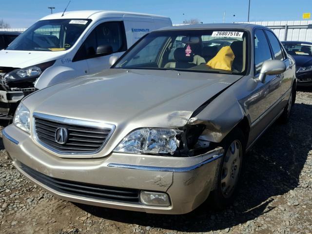 JH4KA96684C007142 - 2004 ACURA 3.5RL GOLD photo 2