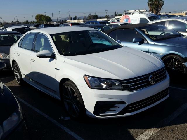 1VWDT7A33HC033902 - 2017 VOLKSWAGEN PASSAT R-L WHITE photo 1