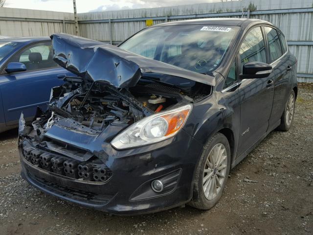 1FADP5BU0DL514211 - 2013 FORD C-MAX SEL BLACK photo 2