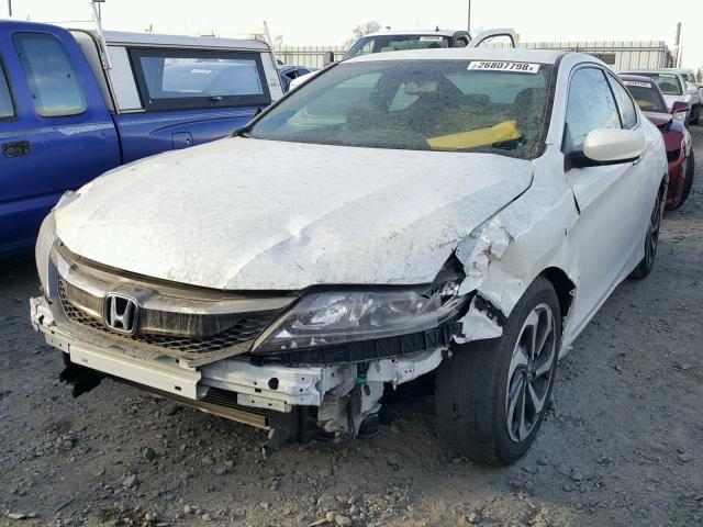 1HGCT1B38GA003302 - 2016 HONDA ACCORD LX- WHITE photo 2