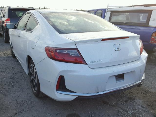 1HGCT1B38GA003302 - 2016 HONDA ACCORD LX- WHITE photo 3