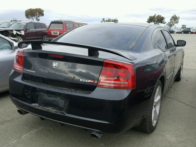 2B3LA73W07H872401 - 2007 DODGE CHARGER SR BLACK photo 4