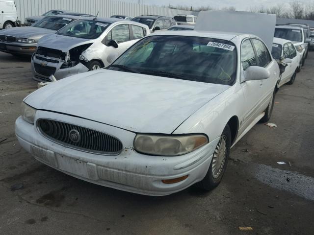 1G4HP54K2YU329242 - 2000 BUICK LESABRE CU WHITE photo 2