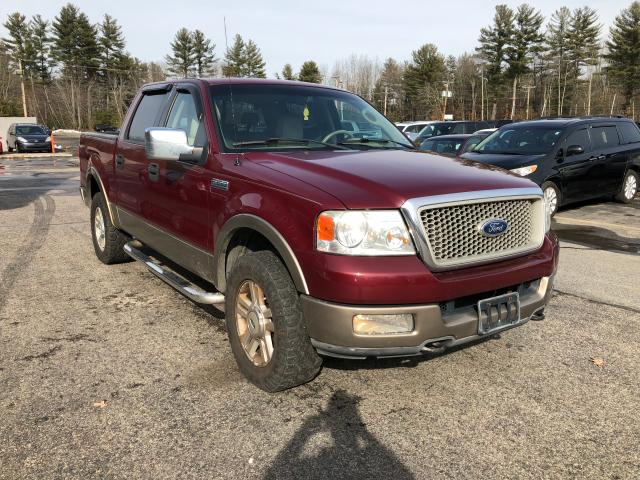 1FTPW145X4KD38427 - 2004 FORD F150 SUPER BURGUNDY photo 2