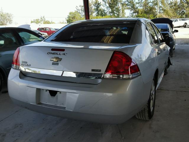 2G1WA5EKXA1107506 - 2010 CHEVROLET IMPALA LS SILVER photo 4