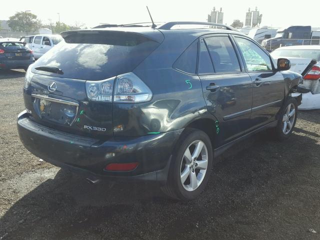 JTJHA31U540032514 - 2004 LEXUS RX 330 GRAY photo 4