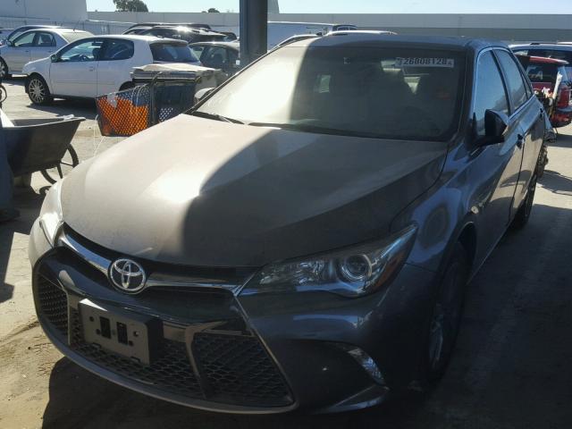 4T1BF1FK6GU207061 - 2016 TOYOTA CAMRY LE GRAY photo 2