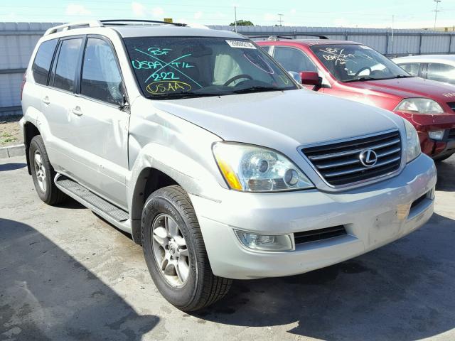 JTJBT20X540058035 - 2004 LEXUS GX 470 SILVER photo 1