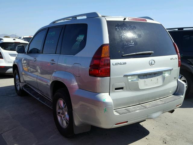 JTJBT20X540058035 - 2004 LEXUS GX 470 SILVER photo 3