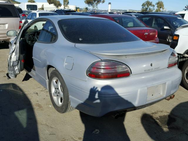 1G2WP12K5WF255070 - 1998 PONTIAC GRAND PRIX SILVER photo 3
