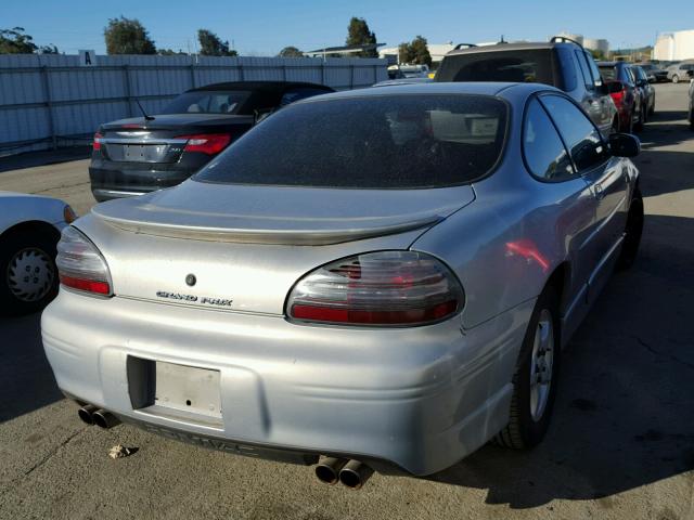 1G2WP12K5WF255070 - 1998 PONTIAC GRAND PRIX SILVER photo 4