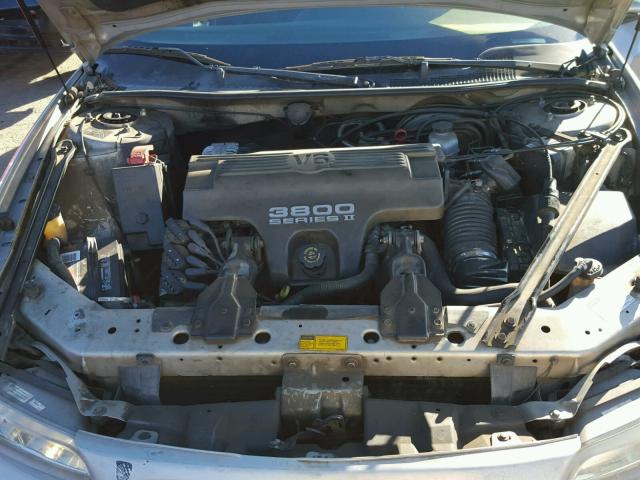1G2WP12K5WF255070 - 1998 PONTIAC GRAND PRIX SILVER photo 7
