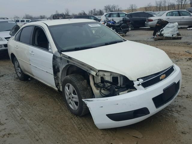 2G1WS55R179418021 - 2007 CHEVROLET IMPALA POL WHITE photo 1