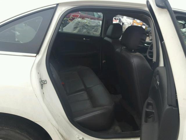 2G1WS55R179418021 - 2007 CHEVROLET IMPALA POL WHITE photo 6