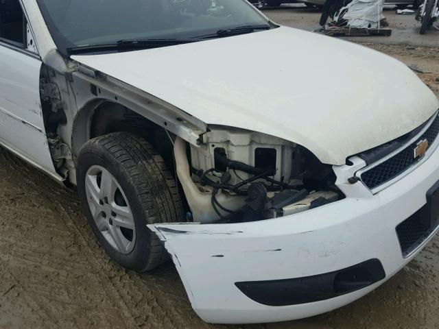 2G1WS55R179418021 - 2007 CHEVROLET IMPALA POL WHITE photo 9
