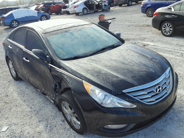 5NPEC4AC1DH539300 - 2013 HYUNDAI SONATA SE BLACK photo 1